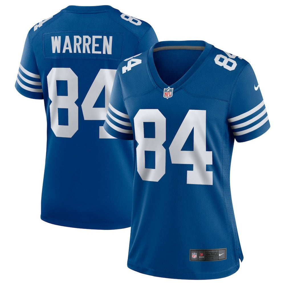 Indianapolis Colts Nike Tyler Warren Women's Alternate Game Jersey