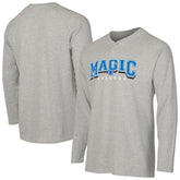 Orlando Magic Concepts Sport Hawthorn Thermal Knit Long Sleeve Henley T-Shirt New