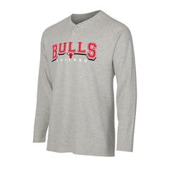 Chicago Bulls Concepts Sport Hawthorn Thermal Knit Long Sleeve Henley T-Shirt sale Discount