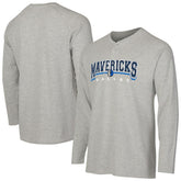 Dallas Mavericks Concepts Sport Hawthorn Thermal Knit Long Sleeve Henley T-Shirt sale New