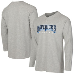Dallas Mavericks Concepts Sport Hawthorn Thermal Knit Long Sleeve Henley T-Shirt sale New