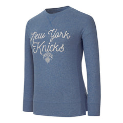 New York Knicks Concepts Sport Women's Rigor Long Sleeve Jersey T-Shirt On Sale