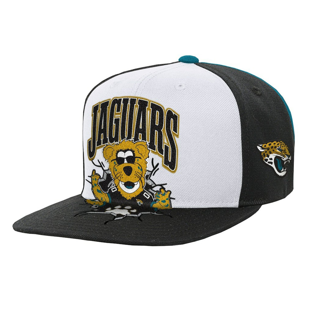 Jacksonville Jaguars Mitchell & Ness Youth Team Mascot Snapback Hat