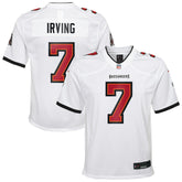 Tampa Bay Buccaneers Nike Bucky Irving Youth White Game Jersey