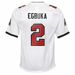 Tampa Bay Buccaneers Nike Emeka Egbuka Youth White Game Jersey