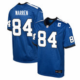 Indianapolis Colts Nike Tyler Warren Youth Alternate 2 Game Jersey