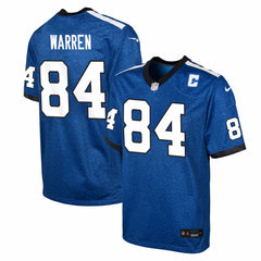 Indianapolis Colts Nike Tyler Warren Youth Alternate 2 Game Jersey