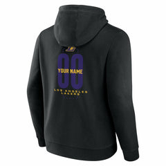 Los Angeles Lakers Center Court Name & Number Custom Hoodie Online