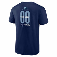 Memphis Grizzlies Center Court Name & Number Custom T-Shirt Outlet