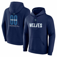 Minnesota Timberwolves Center Court Name & Number Custom Hoodie Outlet