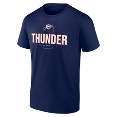 Oklahoma City Thunder Center Court Name & Number Custom T-Shirt New