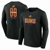Phoenix Suns Center Court Name & Number Custom Long Sleeve T-Shirt For Sale