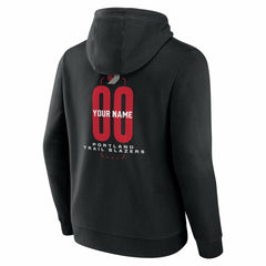Portland Trail Blazers Center Court Name & Number Custom Hoodie On Sale