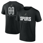 San Antonio Spurs Center Court Name & Number Custom T-Shirt On Sale