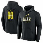 Utah Jazz Center Court Name & Number Custom Hoodie Discount