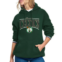 Boston Celtics Starter Women's Arch Stripe Fleece Hoodie On Sale