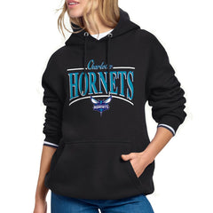Charlotte Hornets Starter Women's Arch Stripe Fleece Hoodie Discount