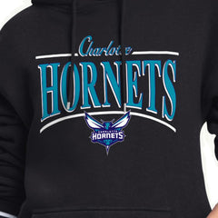 Charlotte Hornets Starter Women's Arch Stripe Fleece Hoodie Discount