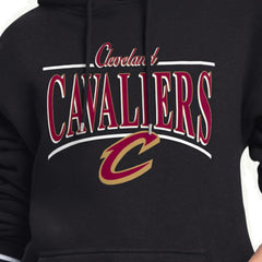 Cleveland Cavaliers Starter Women's Arch Stripe Fleece Hoodie sale Outlet