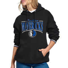 Dallas Mavericks Starter Women's Arch Stripe Fleece Hoodie sale For Sale