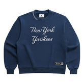 New York Yankees Madhappy Unisex Script Fleece Sweatshirt | MLB On Sale