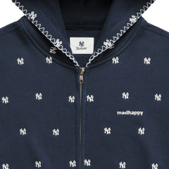 New York Yankees Madhappy Unisex All Over Fleece Full-Zip Hoodie | MLB Discount