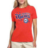 Philadelphia 76ers Starter Women's Fireworks T-Shirt Online