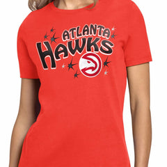 Atlanta Hawks Starter Women's Fireworks T-Shirt Online