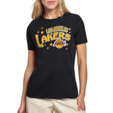 Los Angeles Lakers Starter Women's Fireworks T-Shirt Outlet
