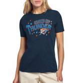 Oklahoma City Thunder Starter Women's Fireworks T-Shirt Online