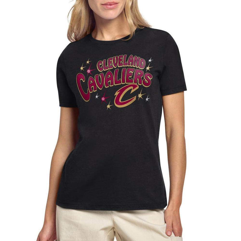 Cleveland Cavaliers Starter Women's Fireworks T-Shirt sale On Sale