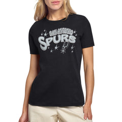 San Antonio Spurs Starter Women's Fireworks T-Shirt For Sale