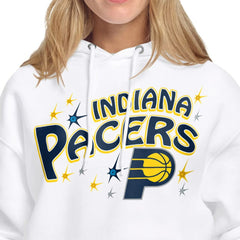 Indiana Pacers Starter Women's Fireworks Fleece Hoodie Discount