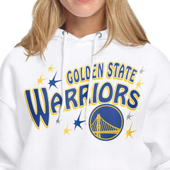 Golden State Warriors Starter Women's Fireworks Fleece Hoodie sale Online