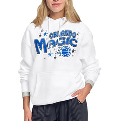 Orlando Magic Starter Women's Fireworks Fleece Hoodie For Sale