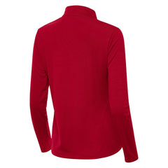 Spain National Team Antigua Women's Statement Half-Zip Pullover Red