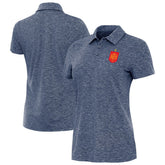 Spain National Team Antigua Women's Triple Shot Polo Heather Navy