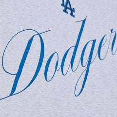 Los Angeles Dodgers Mitchell & Ness Women's Script Cropped Boxy T-Shirt | MLB For sale