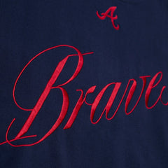 Atlanta Braves Mitchell & Ness Women's Script Sweatshirt | MLB Online