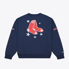 Boston Red Sox Mitchell & Ness Women's Pep Rally Sweatshirt | MLB Sale