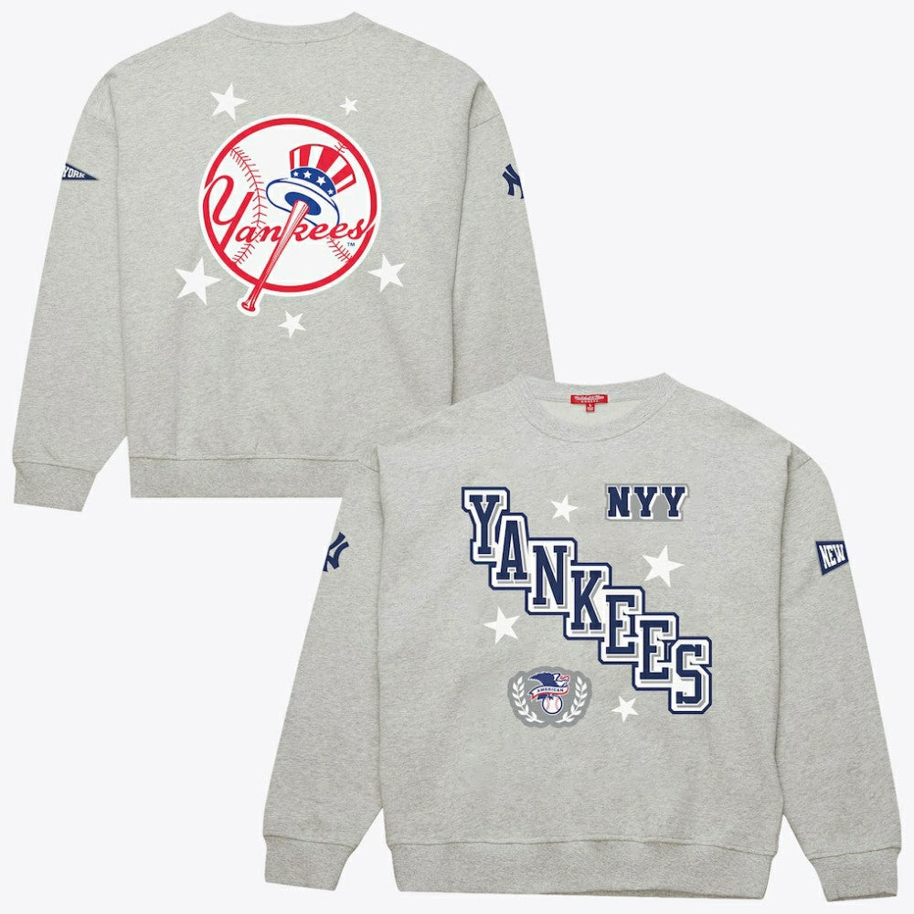 New York Yankees Mitchell & Ness Women's Pep Rally Sweatshirt | MLB Online