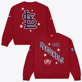 St. Louis Cardinals Mitchell & Ness Women's Pep Rally Sweatshirt | MLB For sale