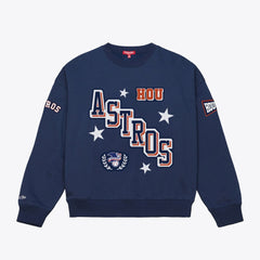 Houston Astros Mitchell & Ness Women's Pep Rally Sweatshirt | MLB US
