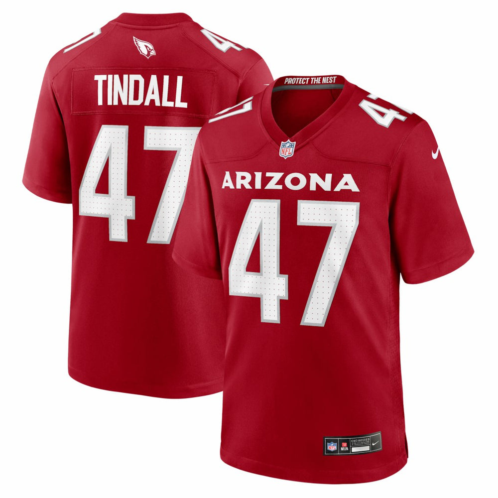 Arizona Cardinals Nike Channing Tindall Team Game Jersey