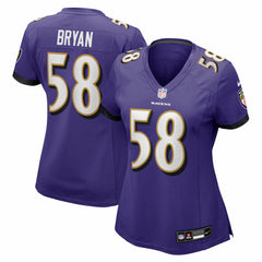 Baltimore Ravens Nike Taven Bryan Women's Team Game Jersey
