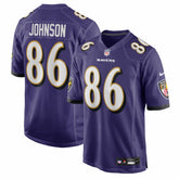 Baltimore Ravens Nike Cornelius Johnson Team Game Jersey