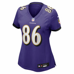 Baltimore Ravens Nike Cornelius Johnson Women's Team Game Jersey