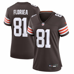 Cleveland Browns Nike Luke Floriea Women's Team Game Jersey