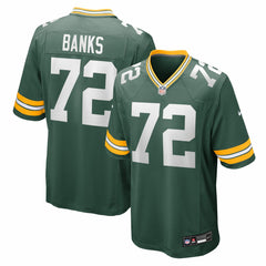 Green Bay Packers Nike Brant Banks Team Game Jersey