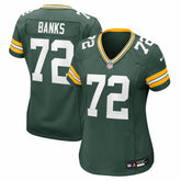 Green Bay Packers Nike Brant Banks Women's Team Game Jersey